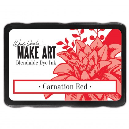 Ranger Wendy Vecchi Make Art Dye Ink Pad Carnation Red
