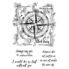 Woodware Clear Stamps Compass | Set of 4