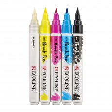 Ecoline Brush Pen Set Primary | Set of 5