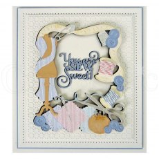 Sue Wilson Craft Dies Frames and Tags Collection Sew Sweet | Set of 3