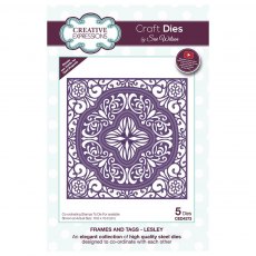 Sue Wilson Craft Dies Frames and Tags Collection Lesley | Set of 5