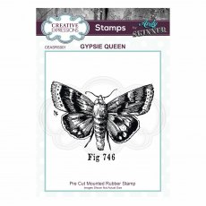 Creative Expressions Pre Cut Rubber Stamp by Andy Skinner Gypsie Queen
