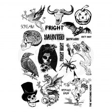 Creative Expressions Mixed Media Transfers by Andy Skinner Horror