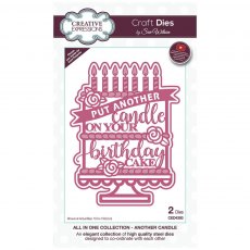 Sue Wilson Craft Dies All In One Collection Another Candle | Set of 2