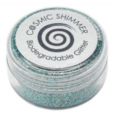 Cosmic Shimmer Biodegradable Fine Glitter Green Haze | 10 ml