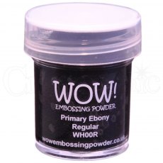 Wow Embossing Powder Primary Ebony | 15ml