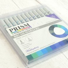 Prism Brush Markers Blue Lagoon | Set of 12