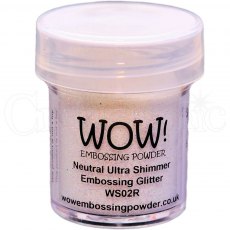 Wow Embossing Glitter  Neutral Ultra Shimmer | 15ml