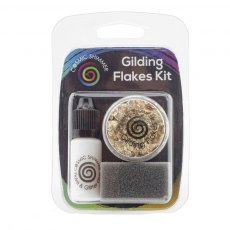 Cosmic Shimmer Gilding Flakes Kit Golden Jewels | 20ml