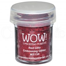 Wow Embossing Glitter Red Glitz | 15ml