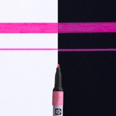Pen-Touch Fluorescent Pink Marker Fine