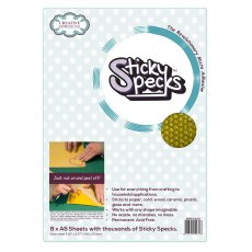 Creative Expressions Sticky Specks Micro Adhesive Sheets A5 | Pack of 8