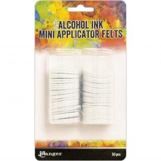 Ranger Tim Holtz Alcohol Ink Mini Applicator Replacement Felts | Pack of 50