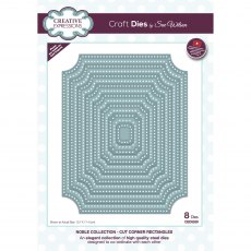 Sue Wilson Craft Dies Noble Collection Cut Corner Rectangles | Set of 8