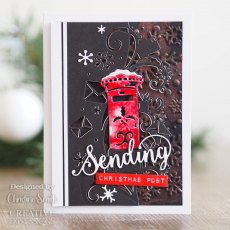 Creative Expressions Craft Dies Paper Cuts Collection Christmas Post Edger