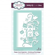 Creative Expressions Craft Dies Paper Cuts Collection Christmas Post Edger
