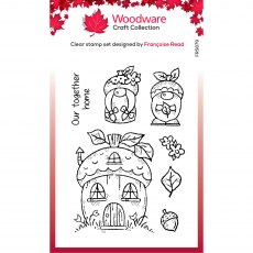 Woodware Clear Stamps Acorn Gnomes | Set of 7