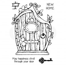 Woodware Clear Stamps Fairy Door | Set of 5