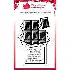 Woodware Clear Stamps Chocolate