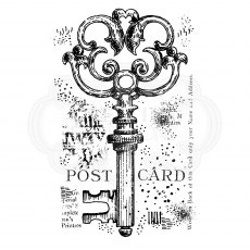 Woodware Clear Stamps Old Key