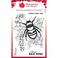 Woodware Clear Stamps Bee Kind | Set of 3