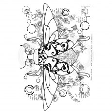 Woodware Clear Stamps Dancing Beetle