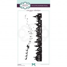 Creative Expressions Designer Boutique Collection Rubber Stamp Above The Roof Tops
