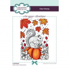 Creative Expressions Designer Boutique Collection Clear Stamps Hibernation