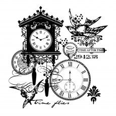Woodware Clear Stamps Time After Time