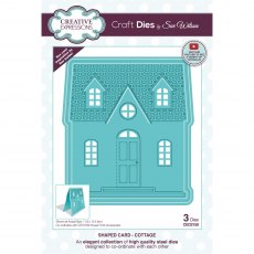 Sue Wilson Craft Dies Shaped Card Collection Cottage | Set of 3