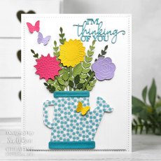 Sue Wilson Craft Dies Shaped Card Collection Watering Can | Set of 2