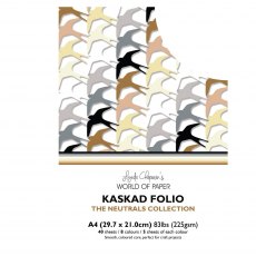 Kaskad Neutrals Collection A4 Coloured Core Card | 40 sheets