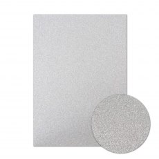 Hunkydory Diamond Sparkles A4 Shimmer Card Silver | 10 sheets