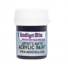 IndigoBlu Artists Matte Acrylic Paint Stroke of Midnight | 20ml