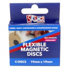Flexible Magnetic Discs | Pack of 6