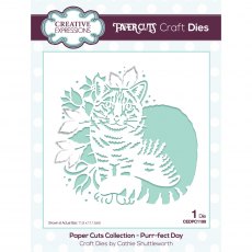Creative Expressions Craft Dies Paper Cuts Collection Purr-fect Day