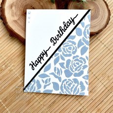 Creative Expressions Craft Dies One-Liner Collection Happy Birthday | Set of 2