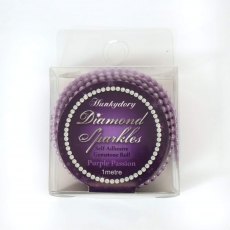 Hunkydory Diamond Sparkles Pearl Gemstone Rolls Purple Passion | 1m