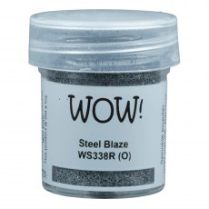 Wow Embossing Glitter Steel Blaze | 15ml