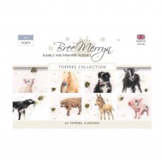 Bree Merryn Bumble & Farmyard Buddies A6 Topper Collection | 64 sheets