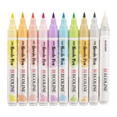 Ecoline Brush Pen Set Pastel | Set of 10