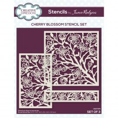 Creative Expressions Stencils By Jamie Rodgers Cherry Blossom | Set of 3