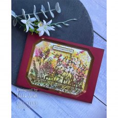 Creative Expressions Bonnita Moaby Rubber Stamp Doodle Meadow