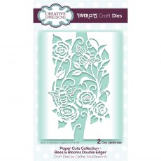 Creative Expressions Craft Dies Paper Cuts Collection Bees & Blooms Double Edger | Set of 2