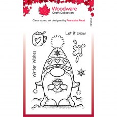 Woodware Clear Stamps Winter Gnome | Set of 6