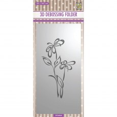 Nellie Snellen 3D Embossing Folder Slimline Flower