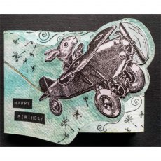 IndigoBlu A6 Rubber Mounted Stamp Wild Things | Set of 3