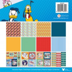 Disney Mickey and Friends 8 x 8 inch Card Making Pad | 30 sheets