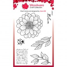 Woodware Clear Stamps Ditsy Daisy | Set of 6
