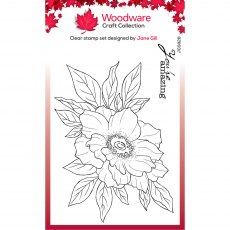 Woodware Clear Stamps Anemone | Set of 2